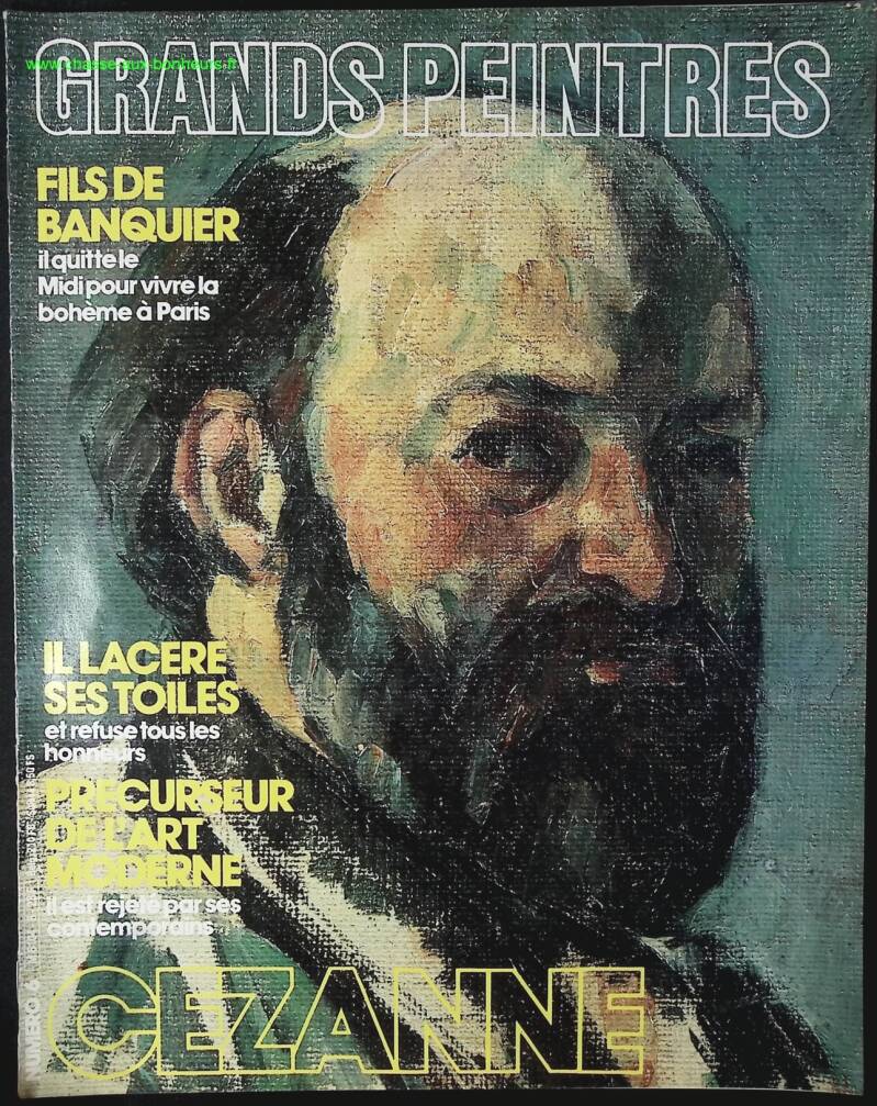 Cezanne - Grands Peintres - n° 6 - revue magazine + 4 reproductions - ART peinture