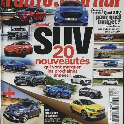 SUV 20 nouveautés - L'auto journal - n° 1039 - 2019 - revue magazine - voiture