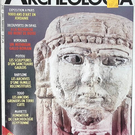 Archeologia - n° 219 - revue magazine
