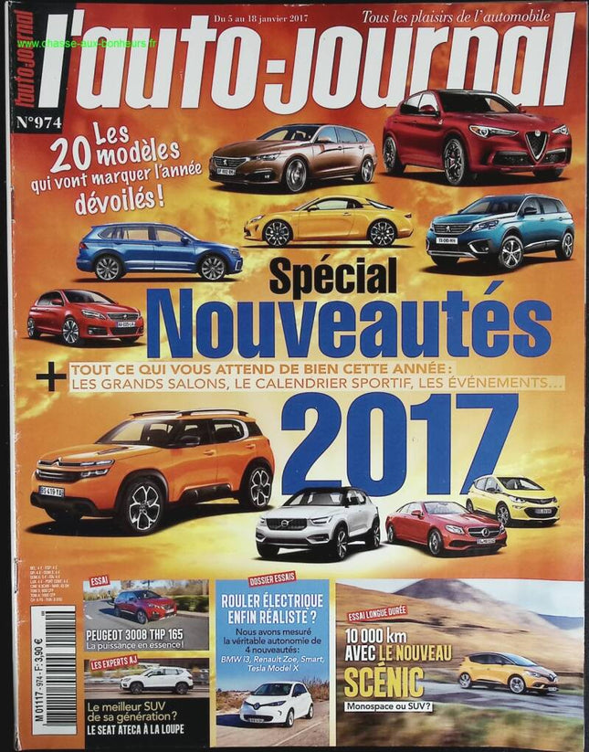 Besondere Neuheiten 2017 - L'auto journal - Nr. 974 - 2017 - Zeitschriftenbericht - Auto