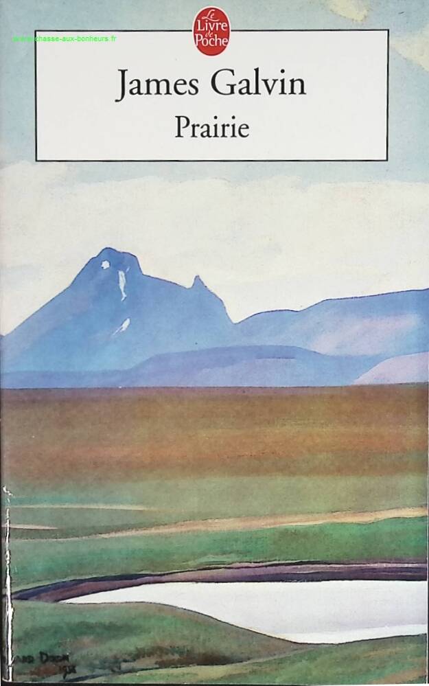 Prairie - James Galvin - livre