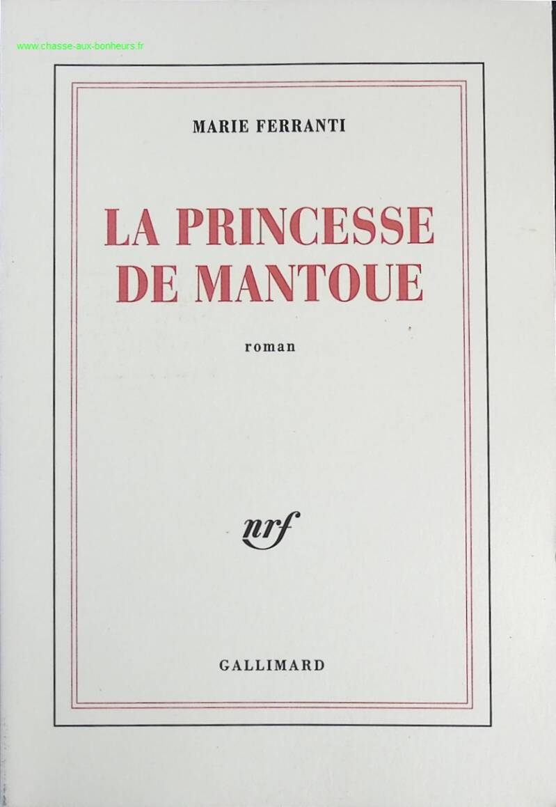The Princess of Mantua - Marie Ferranti - book