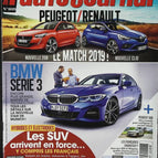 Peugeot 208 Renault Clio - L'auto journal - n° 1019 - 2018 - revue magazine - voiture