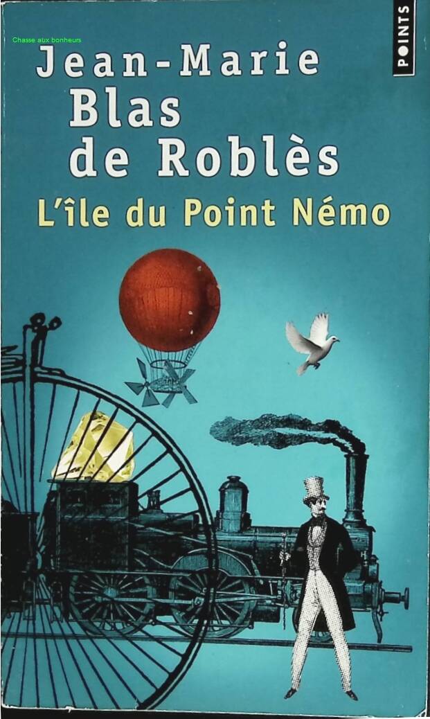 Roman L’Île du Point Némo Jean-Marie Blas de Roblès aventure maritime mystère scientifique expédition occasion - livre