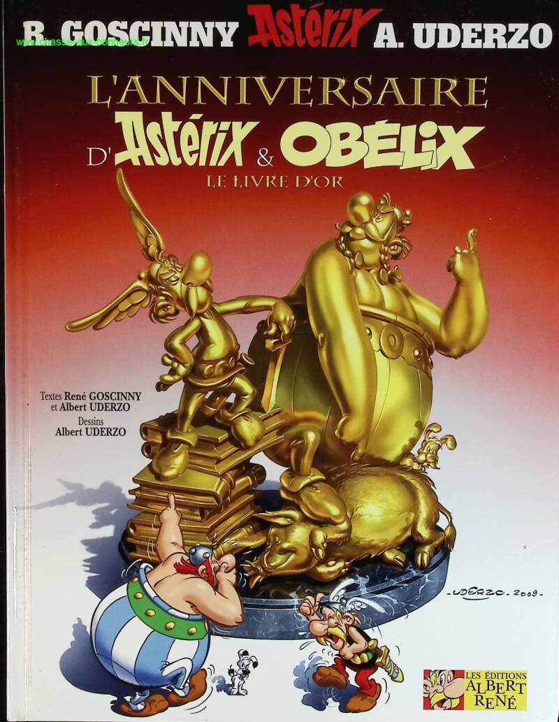 Astérix - Tome 34 - L'anniversaire d'Astérix et Obélix - René Goscinny, Albert Uderzo - livre BD