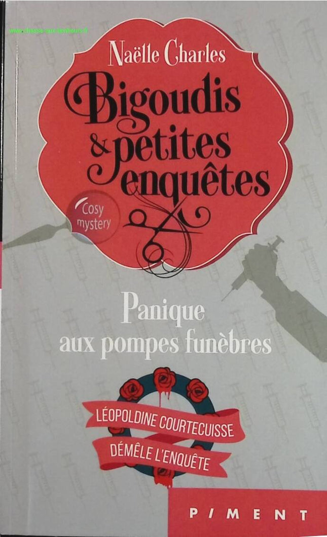 Hair Curlers &amp; Little Investigations - Panic at the Funeral Home - Naëlle Charles - book