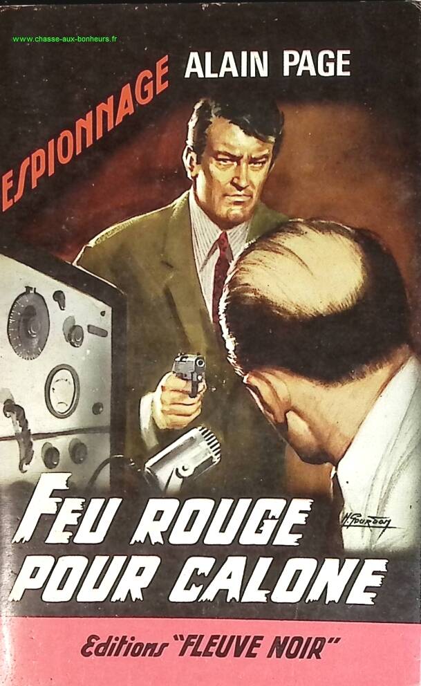 Red light for Calone - Alain PAGE - book