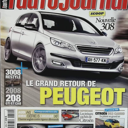 Peugeots großes Comeback - L'auto journal - Nr. 874 - 2013 - Zeitschriftenbericht - Auto