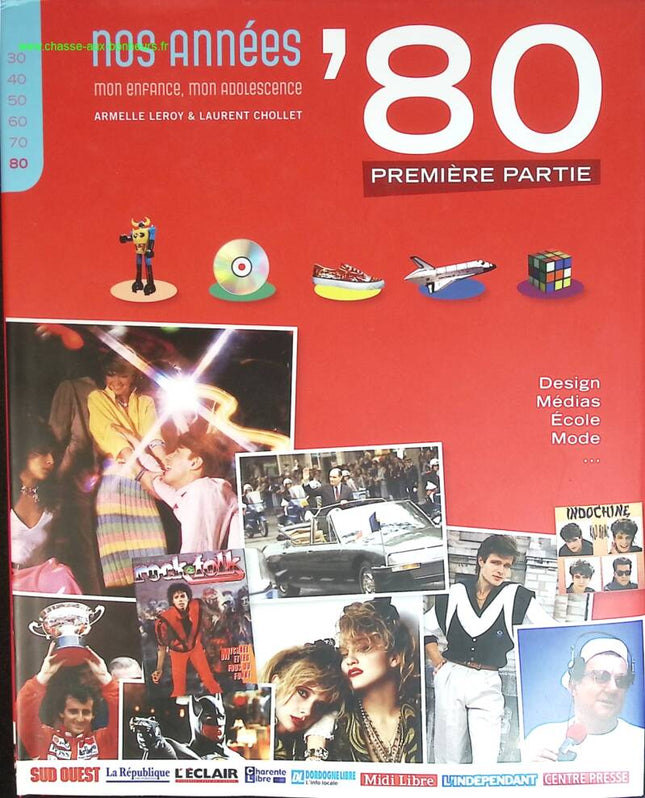 Our 80s Part One - Armelle Leroy &amp; Chollet - book