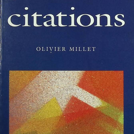 Dictionnaire des citations - Olivier Millet - livre