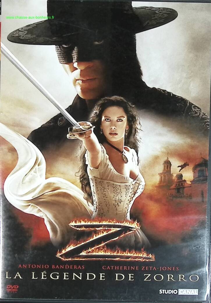 The Legend of Zorro - Antonio Banderas, Catherine Zeta-Jones, - Action DVD