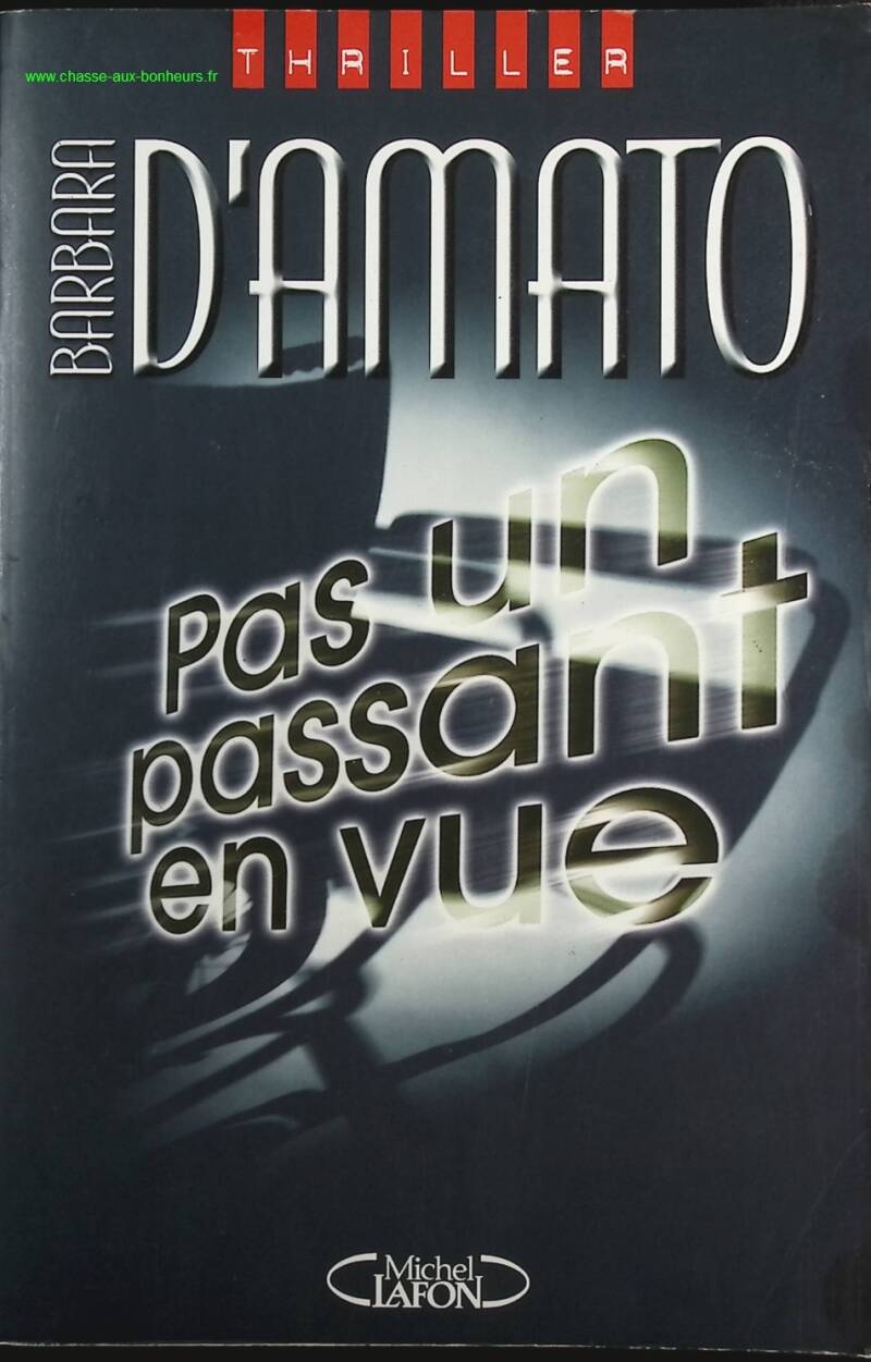 Not a Passerby in Sight - Barbara d'Amato - book
