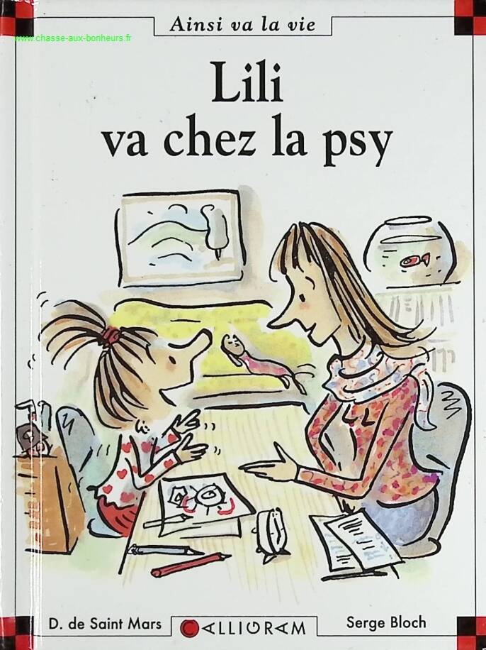 Lili goes to the shrink - Volume 55 - Dominique de Saint Mars, Serge Bloch - book