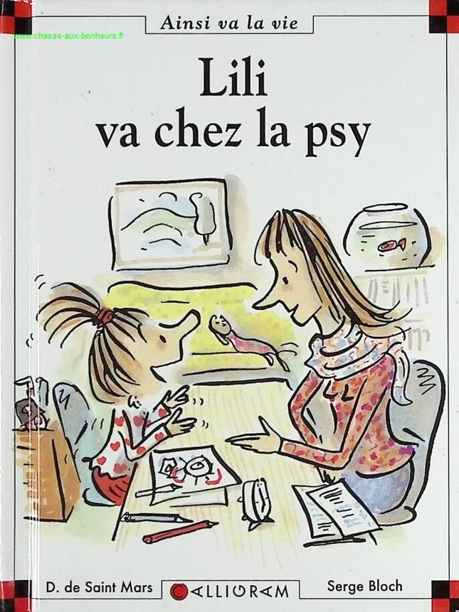 Lili va chez la psy - Tome 55 - Dominique de Saint Mars, Serge Bloch - livre