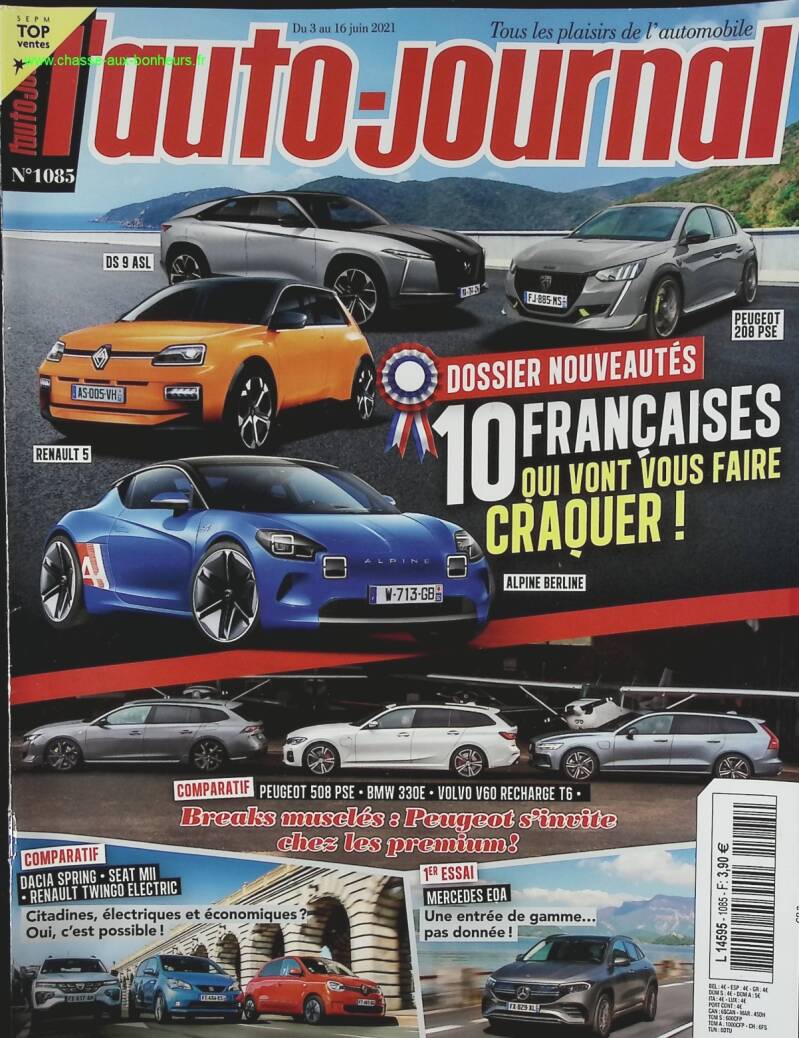 10 françaises qui vont faire craquer - L'auto journal - n° 1085 - 2021 - revue magazine - voiture