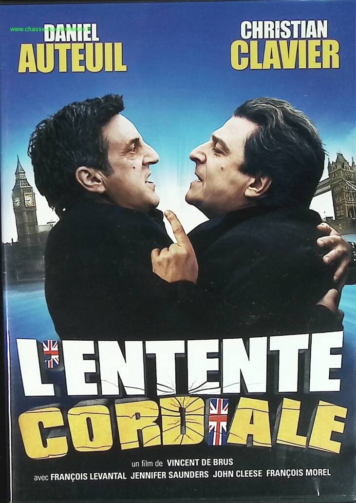 L'Entente cordiale - Christian Clavier, Daniel Auteuil - comedy DVD