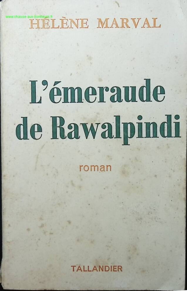 The Emerald of Rawalpindi - Hélène Marval - book