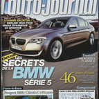 BMW série 5 - L'auto journal - n° 777 - 2009 - revue magazine - voiture