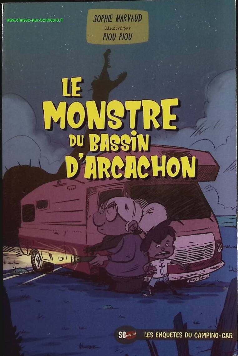 The Monster of Arcachon Bay - Sophie Marvaud - book