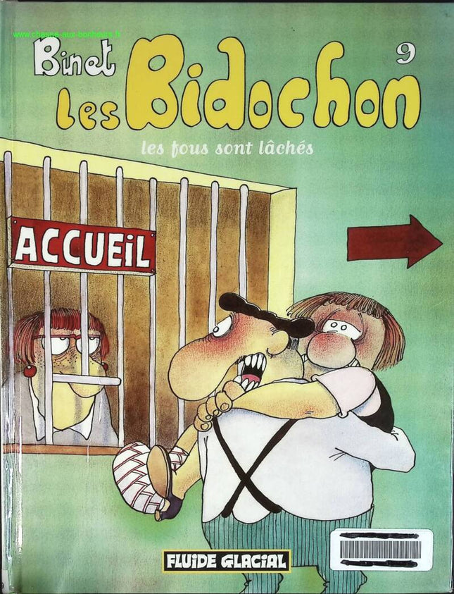 Les Bidochon, tome 9 - Les fous sont lâchés - Binet - livre BD