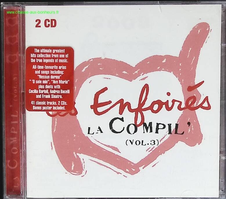 The Compilation Vol. 3 - Les Enfoirés - CD