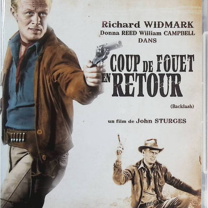 Coup de Fouet en Retour - Richard Widmark - DVD western