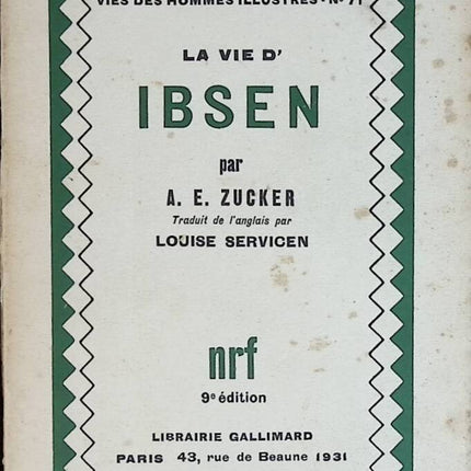 Das Leben des Isben - Adolf Eduard Zucker - Buch