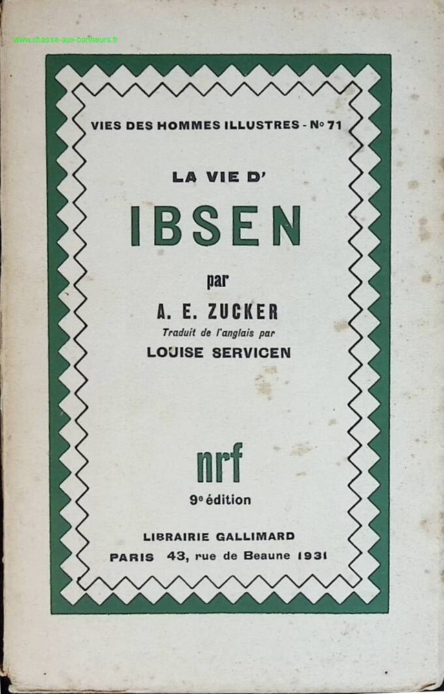 Das Leben des Isben - Adolf Eduard Zucker - Buch