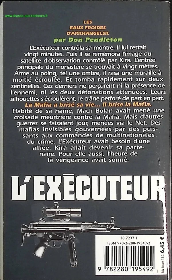 The Cold Waters of Arkhangelsk - The Executioner Gérard De Villers - Don Pendleton - Book