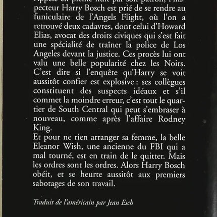 L'Envol des anges - Michael Connelly - livre