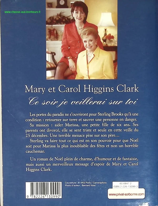 Ce soir je veillerai sur toi - Mary Higgins Clark - livre