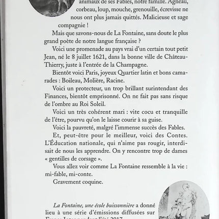La Fontaine A Truant School - Erik Orsenna - book