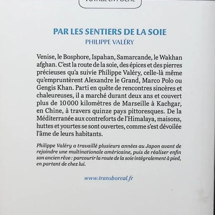 Entlang der Seidenstraße - Zu Fuß nach China - Philippe Valéry - Buch