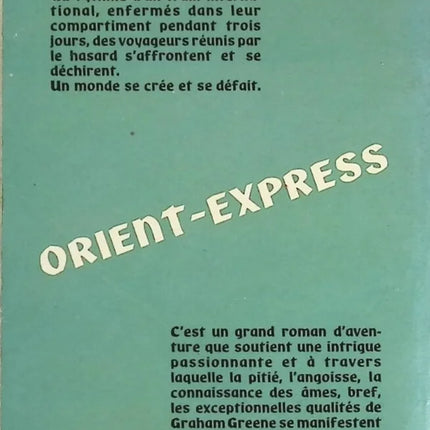 Orient Express - Graham Greene - Buch