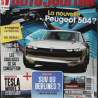La nouvelle Peugeot 504 ? - L'auto journal - n° 1018 - 2018 - revue magazine - voiture