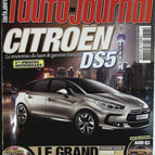 Citroën DS 5 - L'auto journal - n° 827 - 2011 - revue magazine - voiture