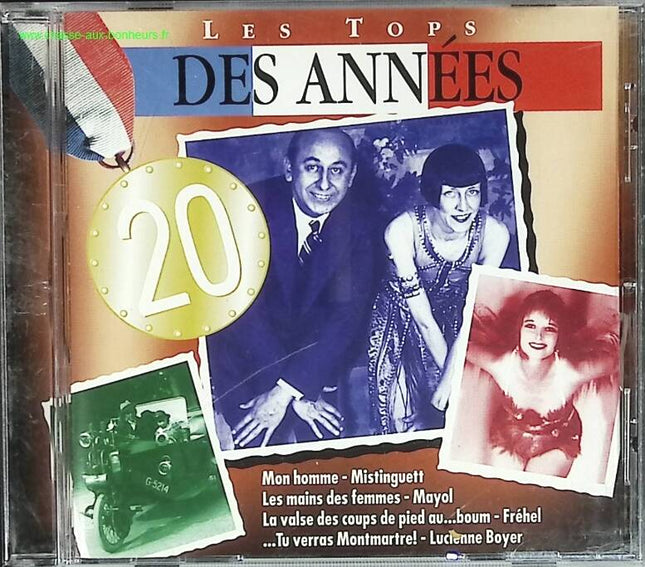 Les Tops des Années 20 - Artistes Divers - CD