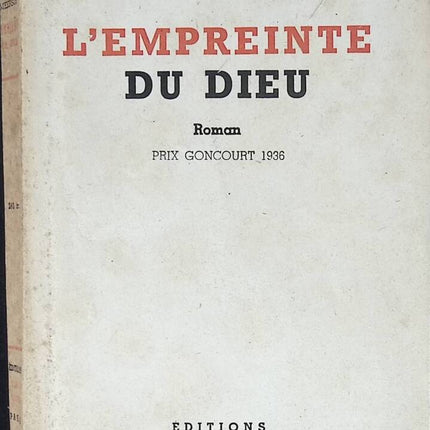 L'empreinte du dieu - Maxence Van Der Meersch - 1948 - livre