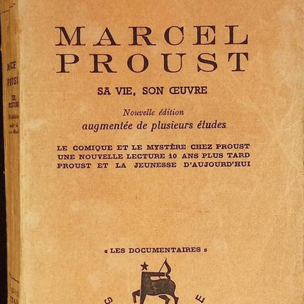 Marcel Proust sa vie son oeuvre - Léon Pierre Quint - livre