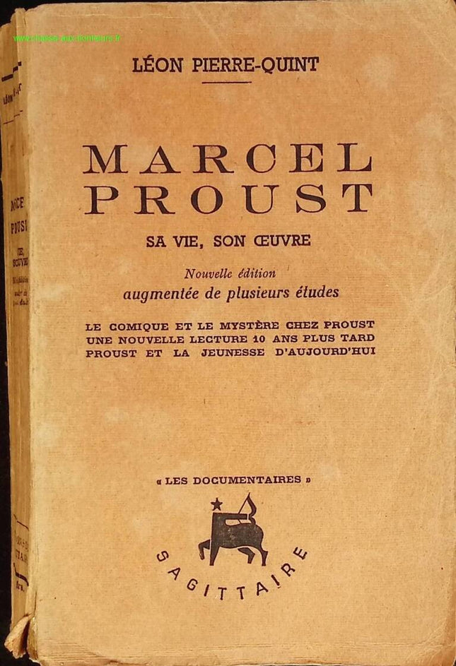 Marcel Proust, sein Leben, sein Werk – Léon Pierre Quint – Buch
