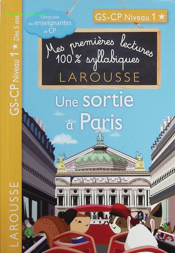 First syllabic readings CP Level 1 - A trip to Paris - Giulia Levallois - book