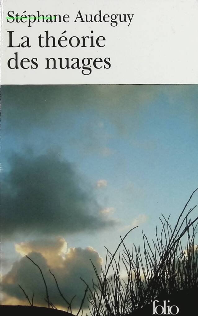 The Theory of Clouds - Stéphane Audeguy - book