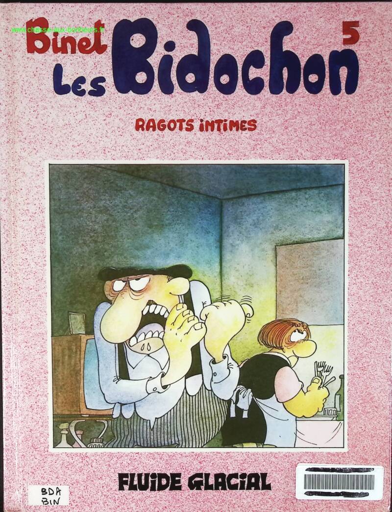 Les Bidochon, tome 5 - Ragots intimes - Binet - livre BD