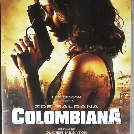 Colombiana - Zoe Saldana - DVD thriller