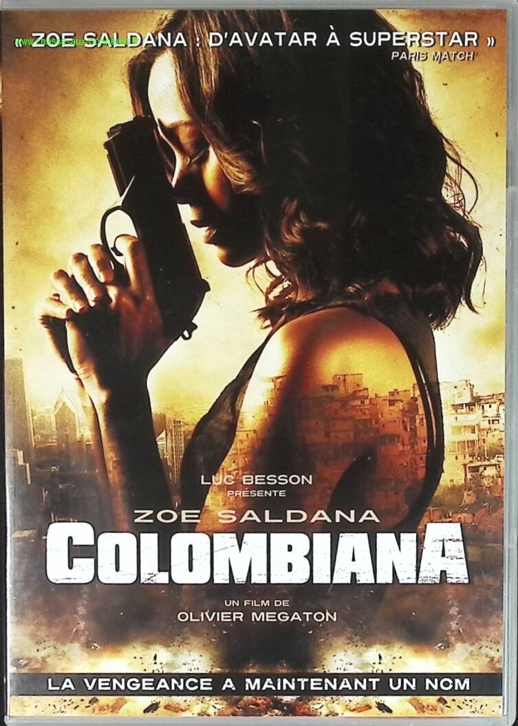 Colombiana - Zoe Saldana - Thriller DVD