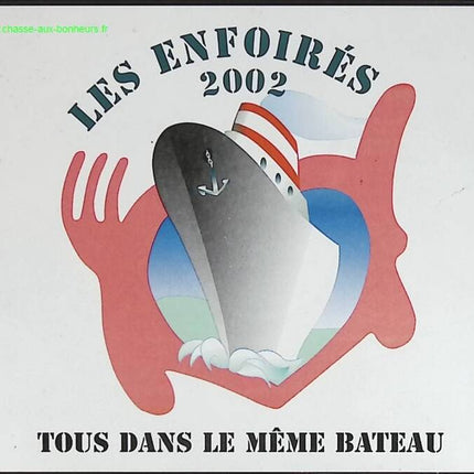 Les Enfoirés 2002 – Alle im selben Boot – Les Enfoirés – CD