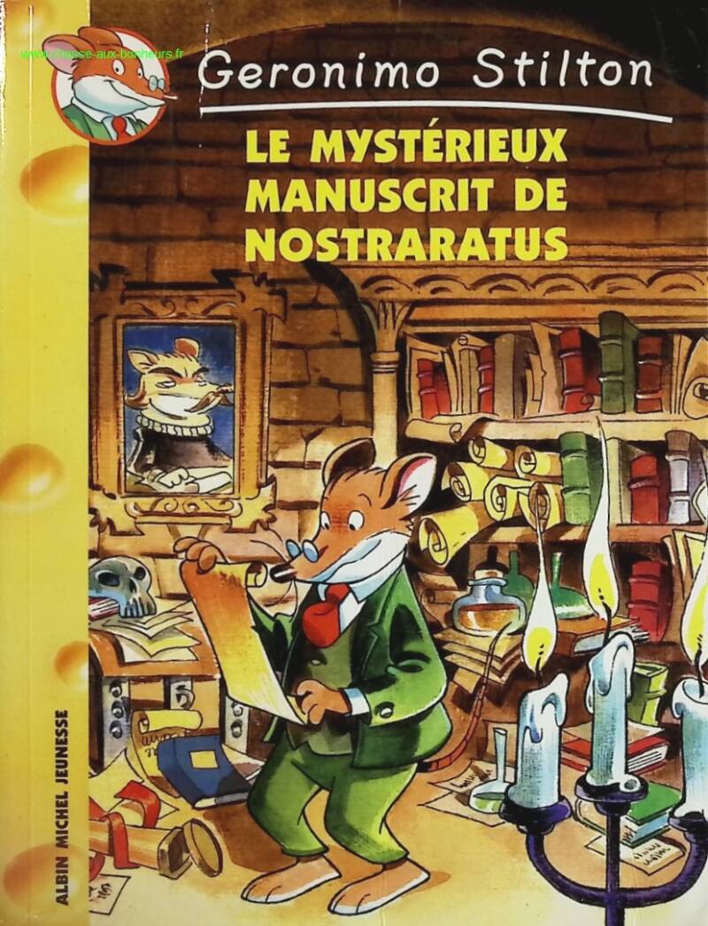 Geronimo Stilton Volume 4 - The Mysterious Manuscript of Nostraratus - Stilton Geronimo - book