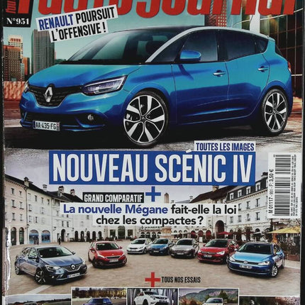 Der neue Scénic IV - L'auto journal - Nr. 951 - 2016 - Zeitschriftenbericht - Auto