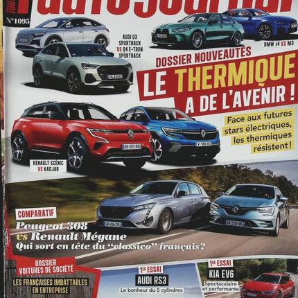Le thermique a de l'avenir - L'auto journal - n° 1095 - 2021 - revue magazine - voiture
