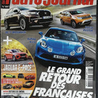 Alpine A110 Dacia Duster DS 7 Crossback - L'auto journal - n° 997 - 2017 - revue magazine - voiture